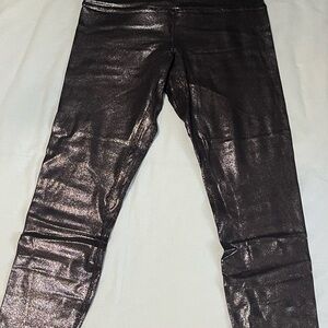 Shiny Purple  Leggings